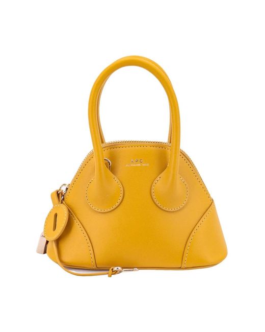 A.P.C. Yellow Handbags