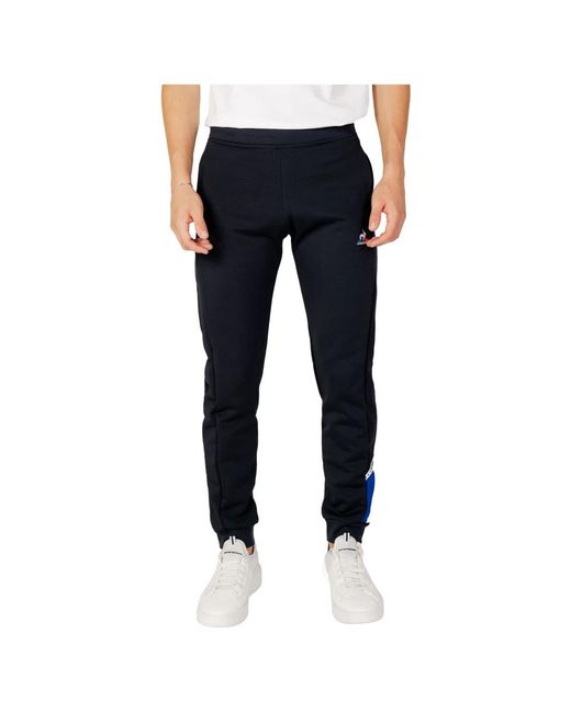 Le Coq Sportif Blue Sweatpants for men