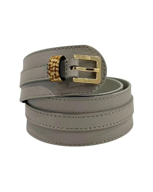 Borbonese Gray Belts