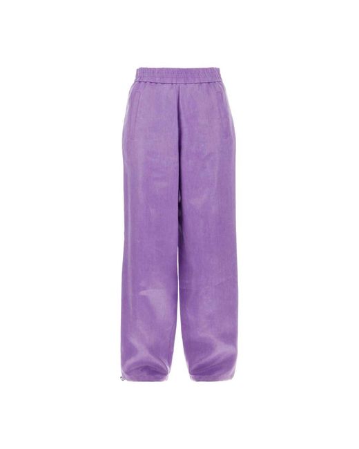 J.W. Anderson Purple Wide Trousers