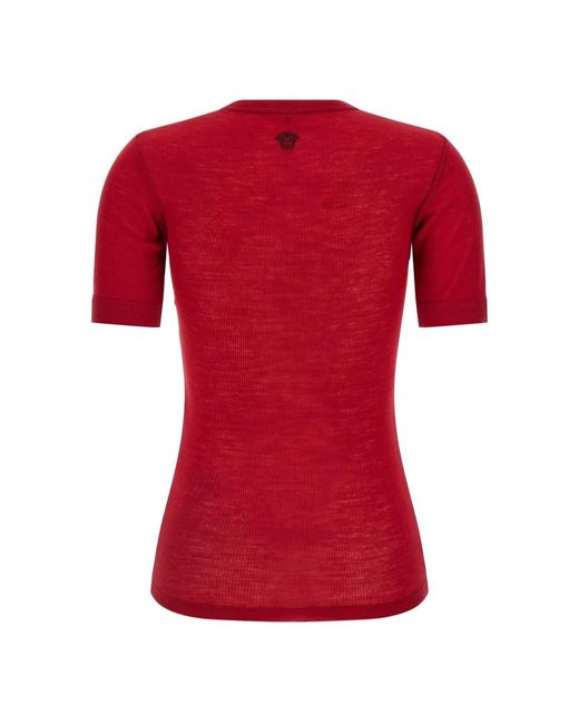 T-Shirts Versace de color Red