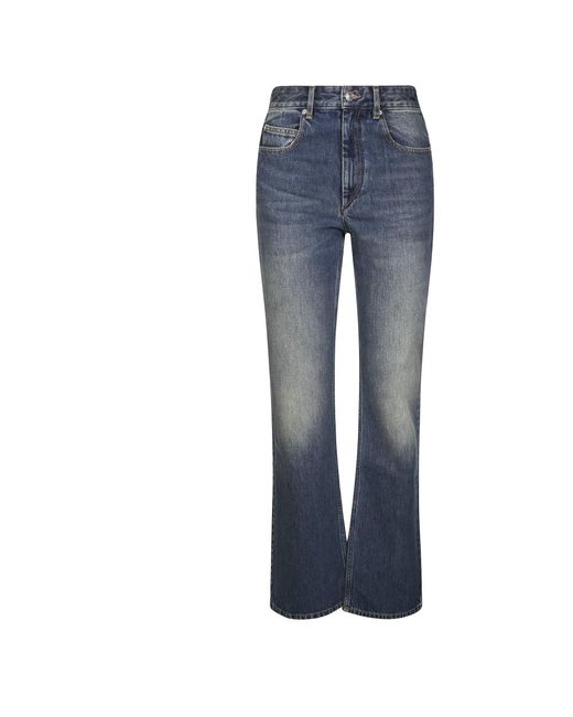 Isabel Marant Blue Bootcut Jeans