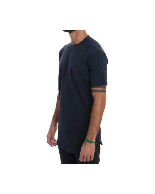 Daniele Alessandrini Blue T-Shirts for men