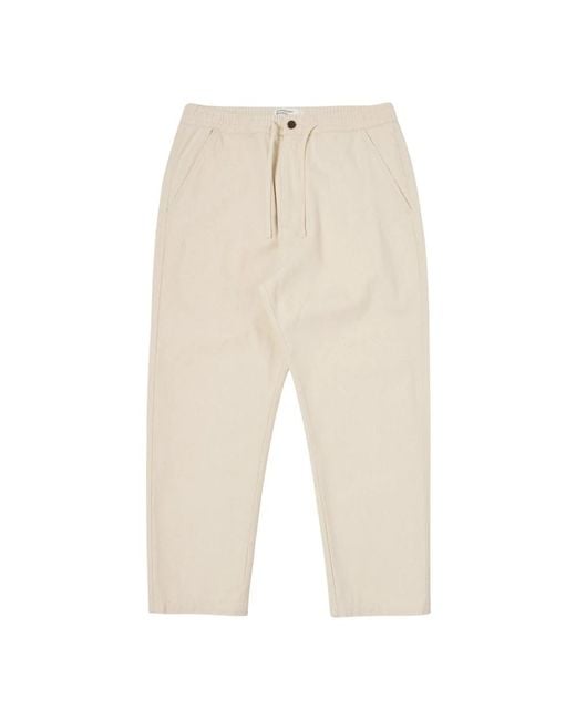 Straight Trousers Universal Works de hombre de color Natural