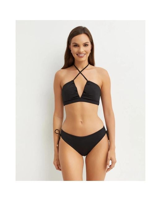 Max Mara Black Bikinis