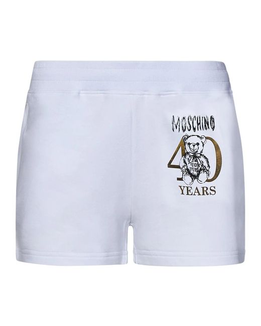 Moschino Blue Short Shorts