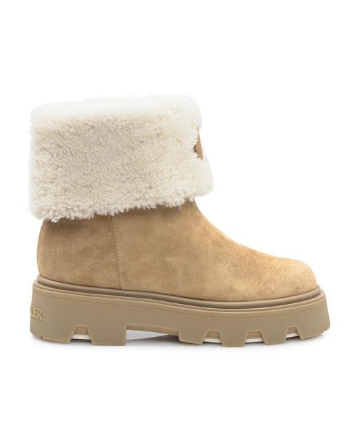 Moncler Natural Aurea Mid Boot