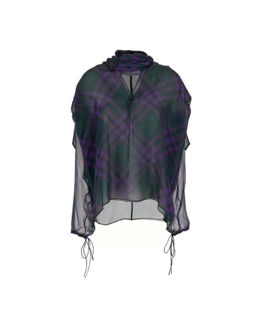 Burberry Blue Blouses