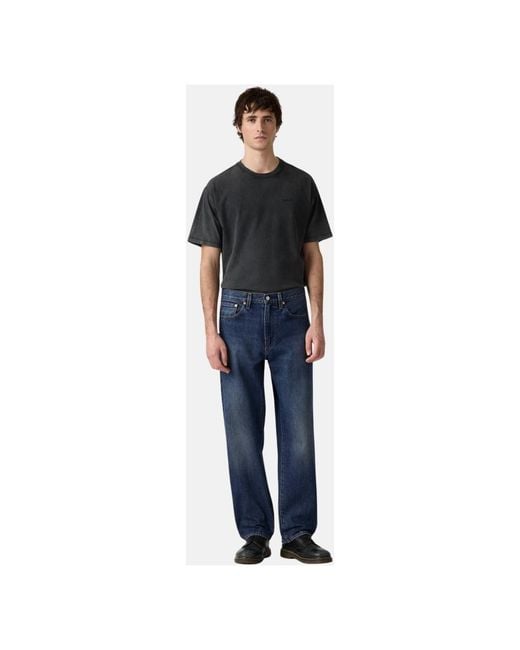 Levi's Blue Straight Fit Jeans for men