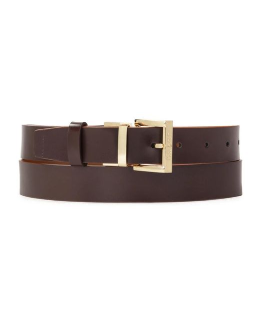 Kazar Accessoires ,Bruin ,Leer Dubbelzijdige Leren Band in het Brown