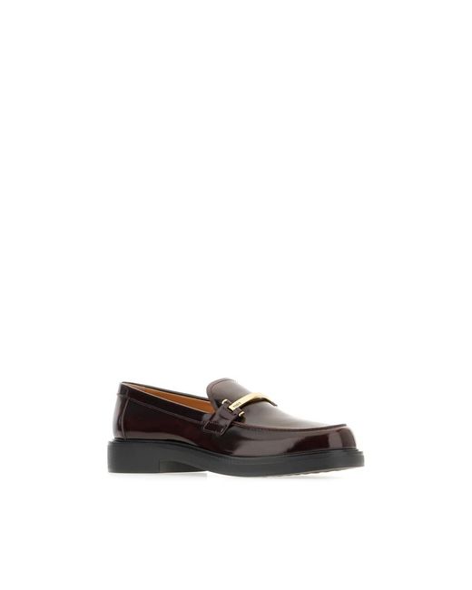 Tod's Brown Loafers