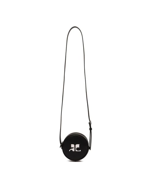Courreges Black Cross Body Bags