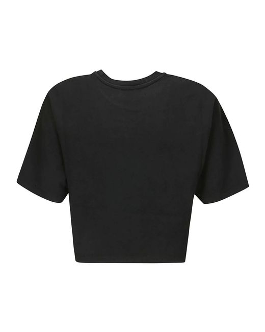7 For All Mankind Black T-Shirts