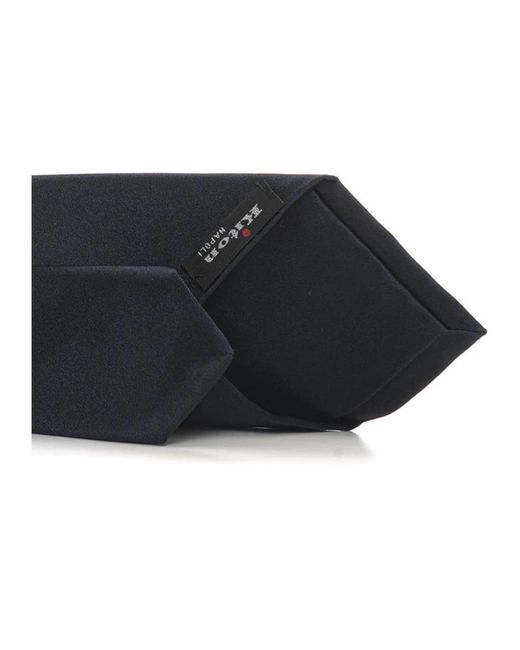 Ties Kiton de hombre de color Blue