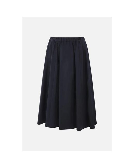 Aspesi Blue Midi Skirts
