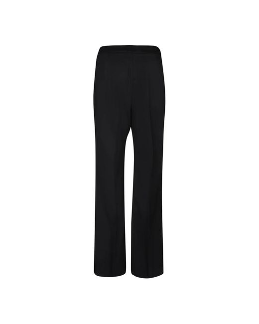 Lardini Black Wide Trousers