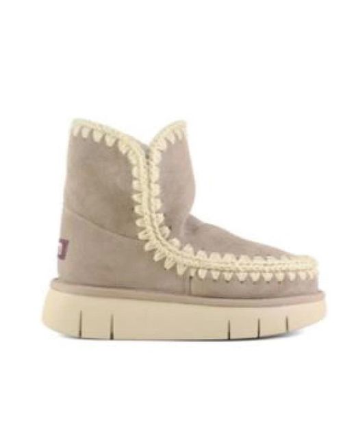 Mou Natural Winter Boots
