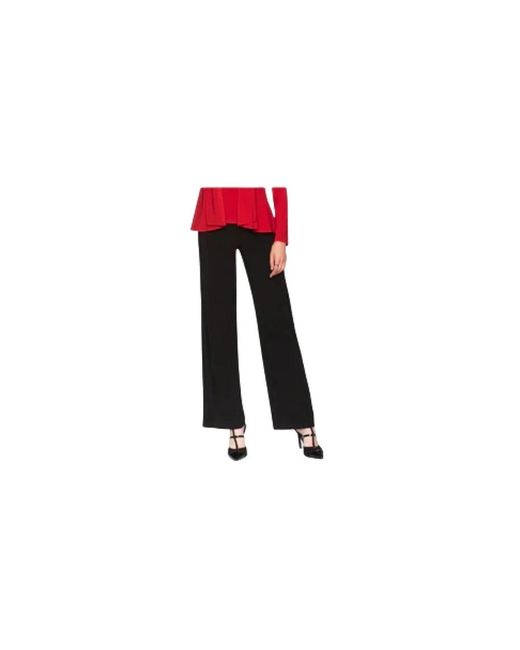 FRANK LYMAN Red Wide Trousers