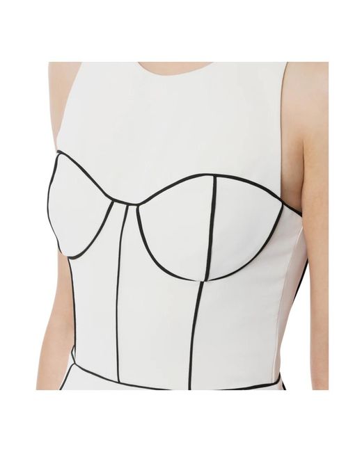 Elisabetta Franchi White Etuikleid