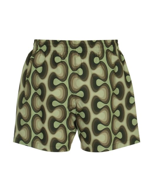 Dries Van Noten Green Beachwear for men