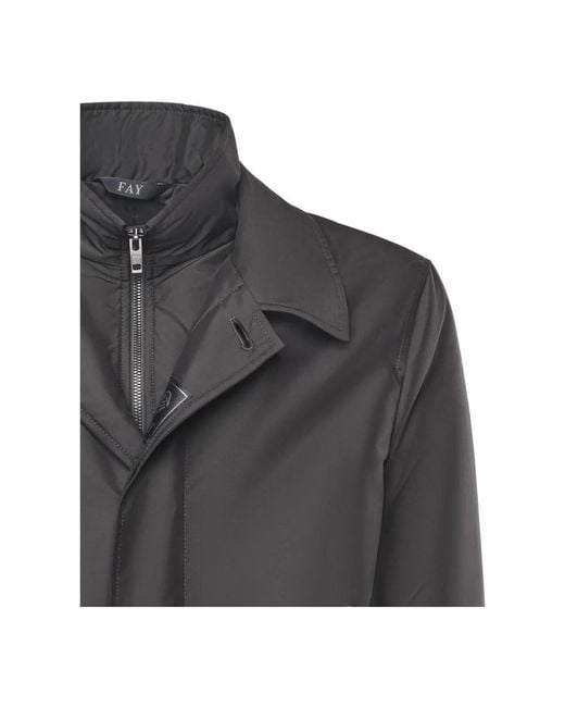 Fay Gray Single-Breasted Coats for men