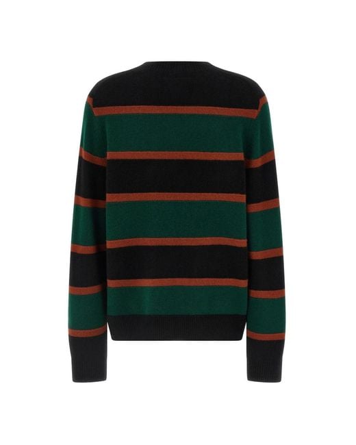 Guest In Residence Green Round-Neck Knitwear