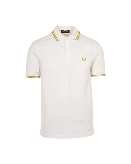 Fred Perry White Polo Shirts for men