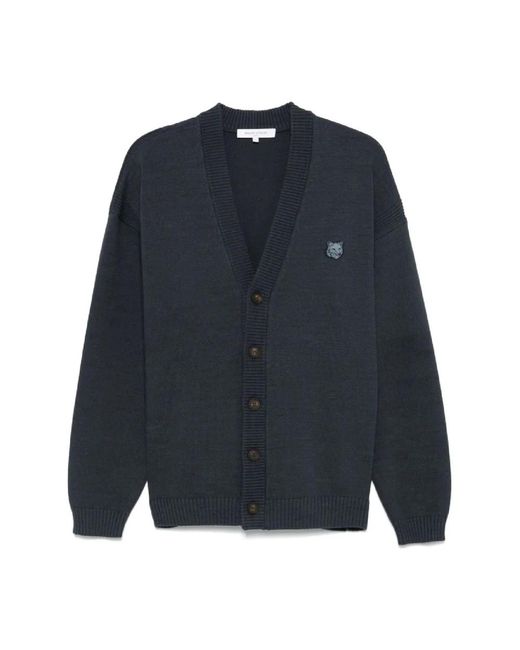 Cardigans Maison Kitsuné de hombre de color Blue