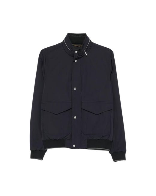Moorer Blue Bomber Jackets for men