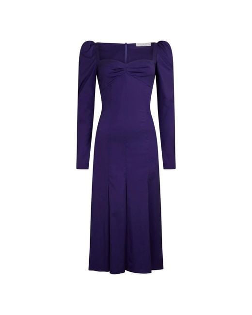 Philosophy Di Lorenzo Serafini Blue Midi Dresses