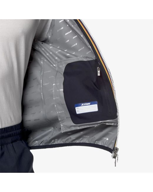 K-Way Jack Stretch Dot in het Blue voor heren