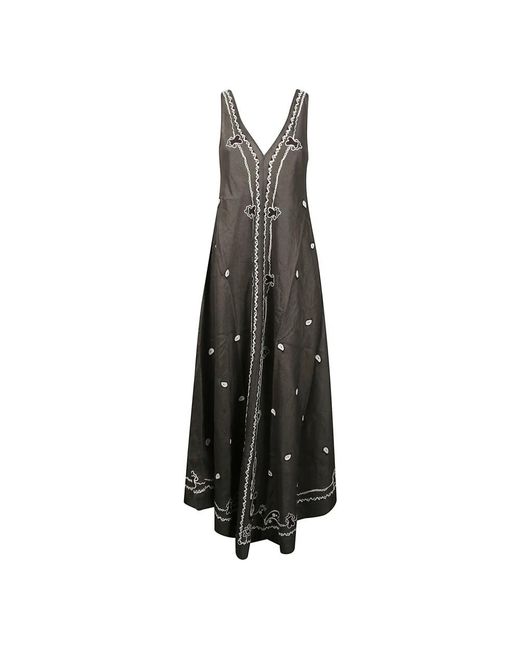 P.A.R.O.S.H. Black Maxi Dresses