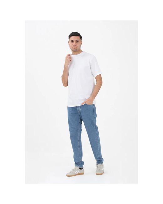 SELECTED Jeans ,Blauw ,Denim Straight Jeans in het Blue voor heren