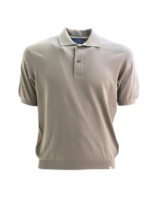 Paul & Shark Gray Polo Shirts for men
