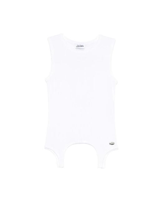 Sleeveless Tops Jean Paul Gaultier en coloris White