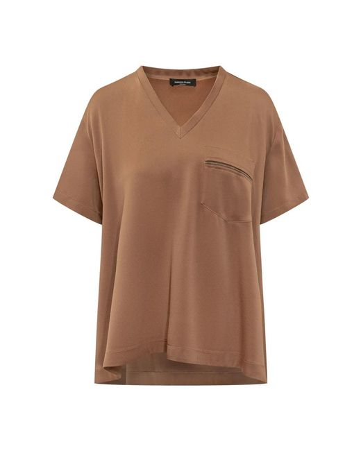 Fabiana Filippi Brown T-Shirts