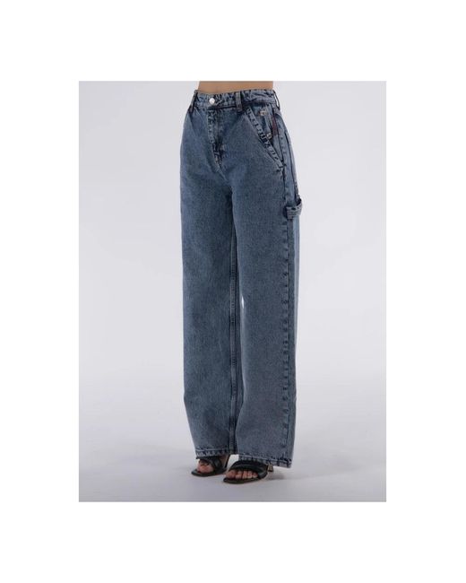 Moschino Blue Wide Jeans