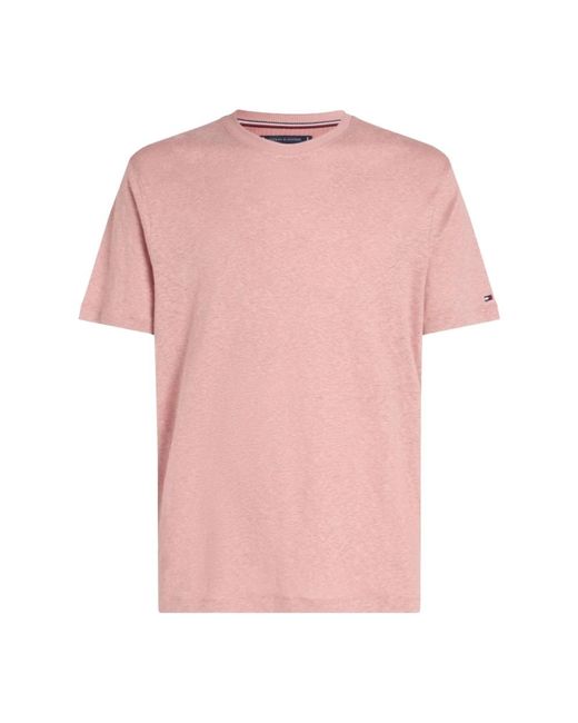 Tommy Hilfiger Pink T-Shirts for men