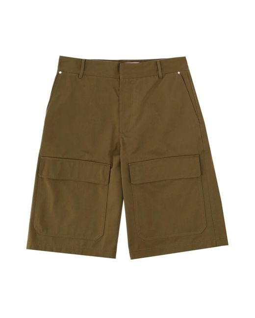 Casual Shorts MSGM pour homme en coloris Green