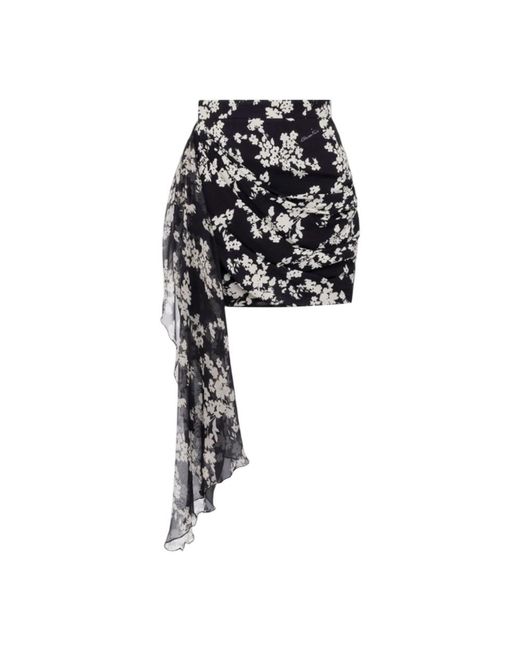 Elisabetta Franchi Black Short Skirts