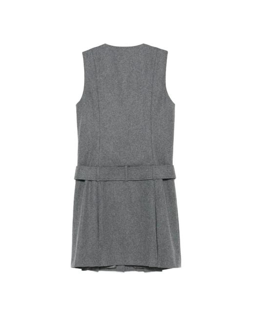 A.P.C. Gray Short Dresses