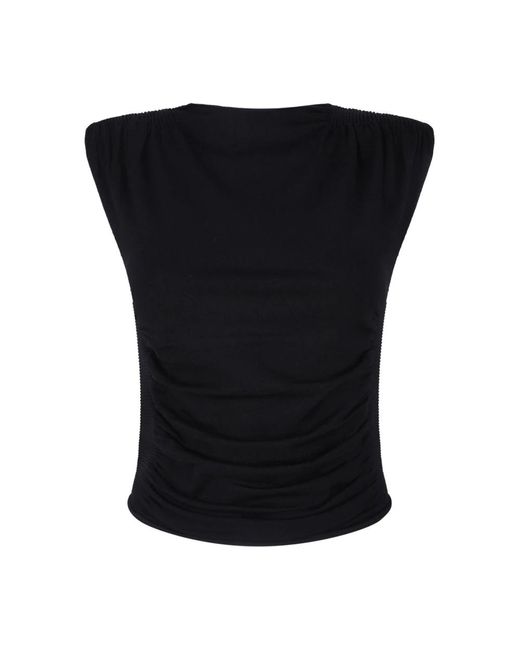 Sleeveless Tops di Alexander Wang in Black