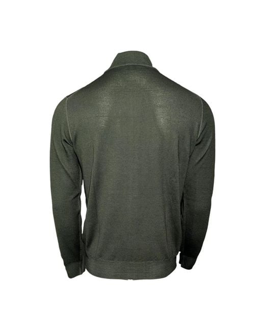 Fedeli Green Cardigans for men