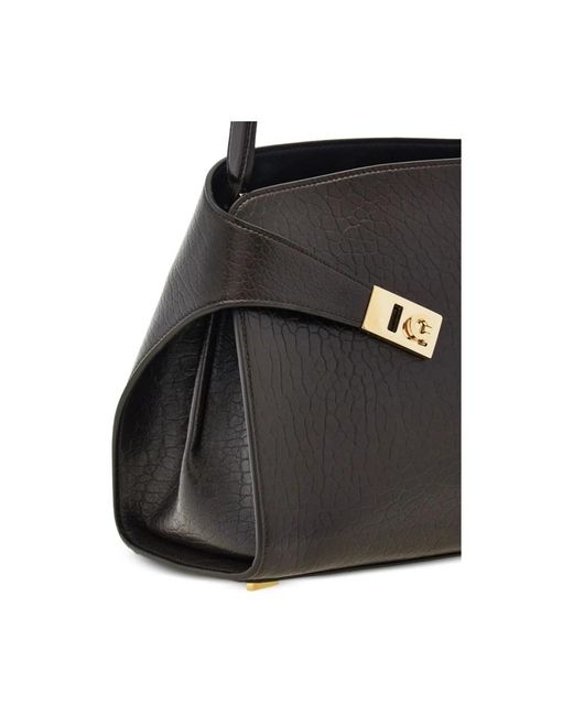 Ferragamo Black Shopping Bags