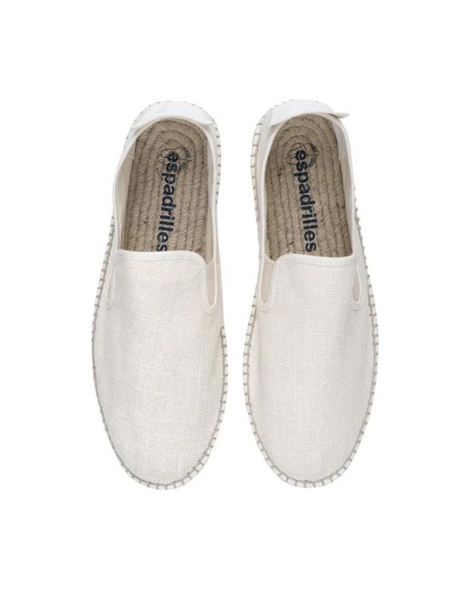 Espadrilles Espadrilles in het White voor heren