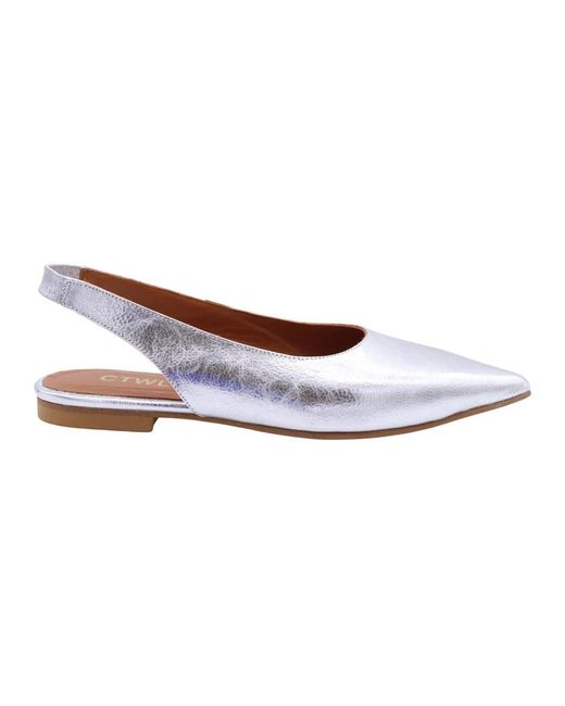 CTWLK Elif Slingback in het White