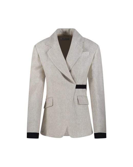 Max Mara Gray Blazers