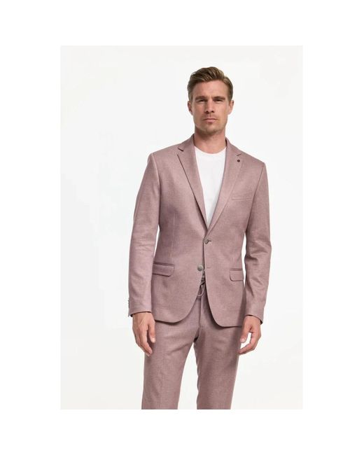 Zuitable Jassen ,Rood ,Stijlvolle Blazer Voor Mannen in het Brown voor heren