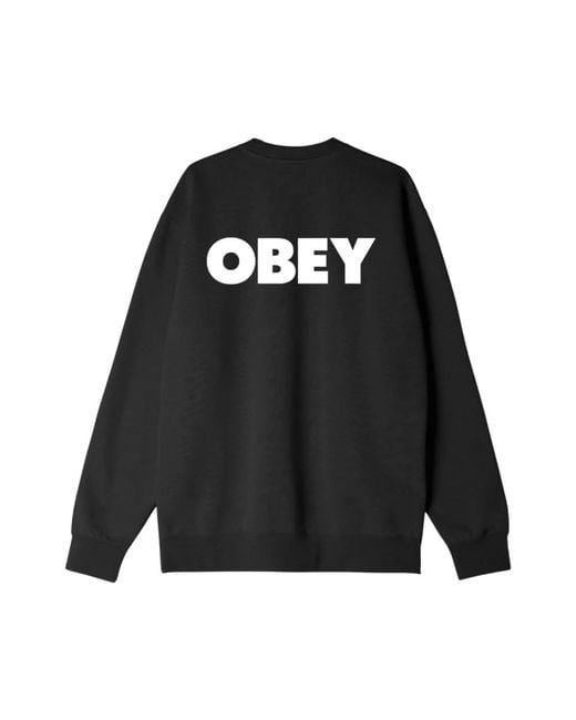 Obey Black Sweatshirts for men