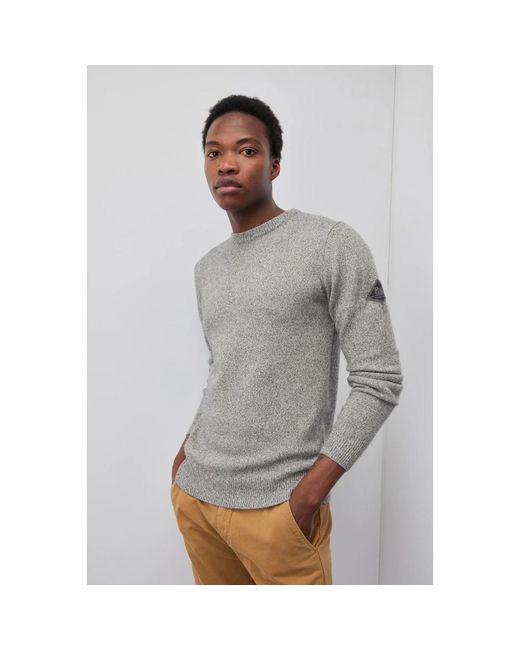 Roy Rogers Gray Round-Neck Knitwear for men